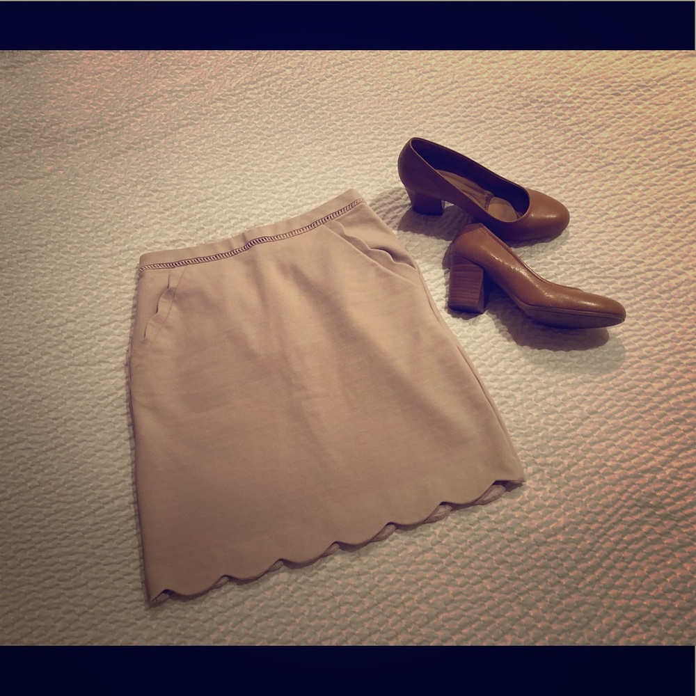 Cute Scalloped Skirt